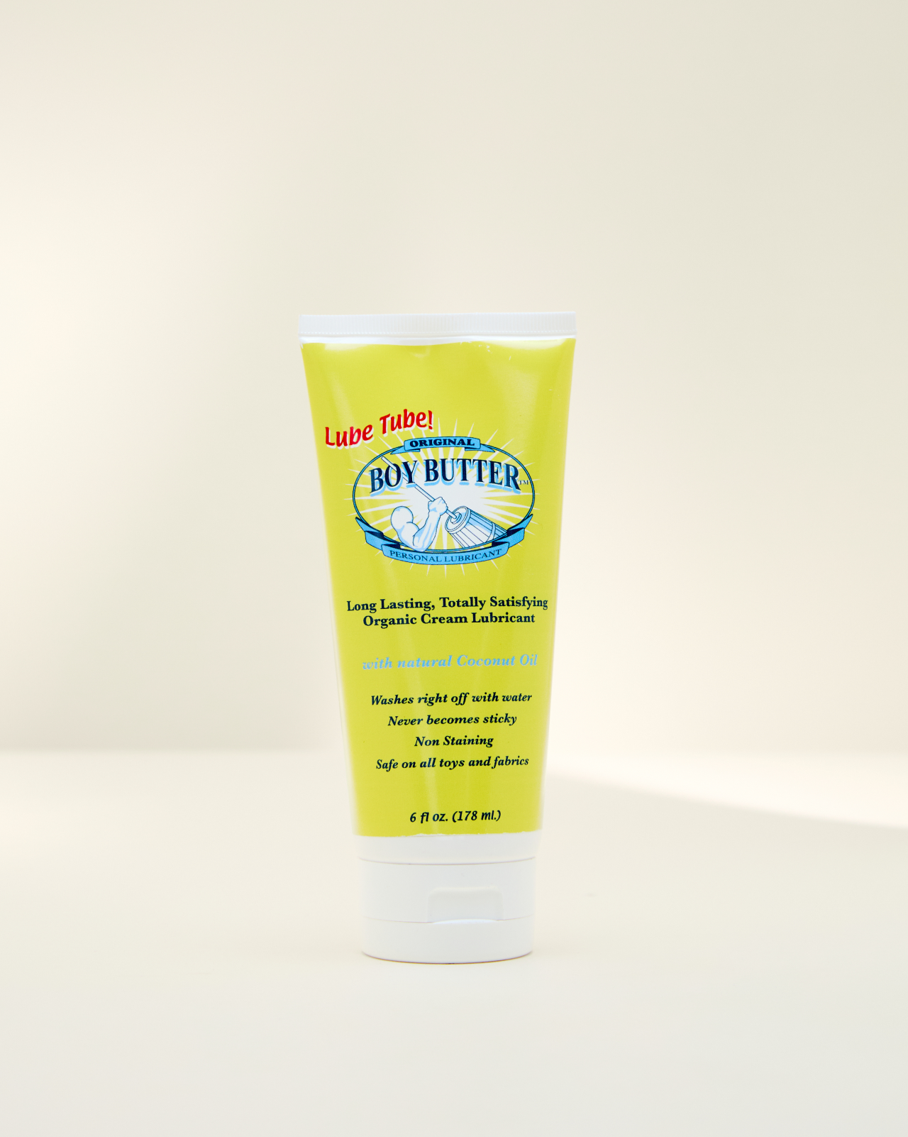 Lube Tube ~ Original Formula 6 oz Boy Butter Lube Tube ~ Original Formula 6 oz Boy Butter