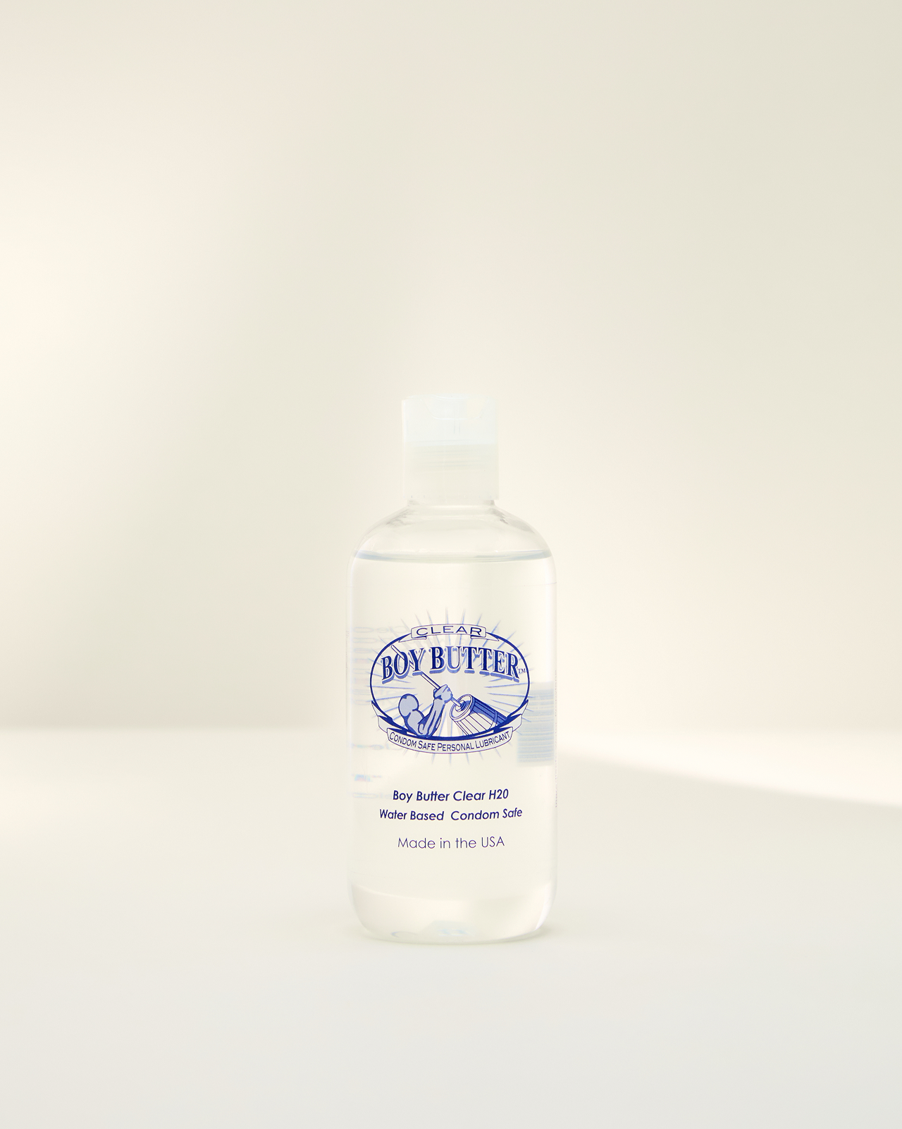 Boy Butter Clear 8oz: Water-Based, Non-Staining Lube Boy Butter Clear 8oz: Water-Based, Non-Staining Lube