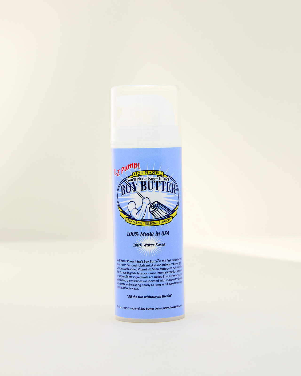 Boy Butter H2O 5oz: Smooth Water-Based Cream Lubricant Boy Butter H2O 5oz: Smooth Water-Based Cream Lubricant