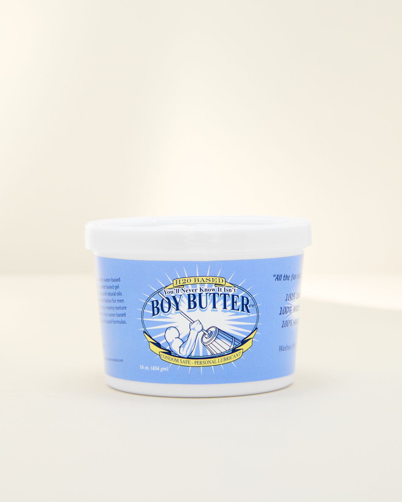 Boy Butter H2O 16 oz | Premium Water-Based Lubricant for Men Boy Butter H2O 16 oz | Premium Water-Based Lubricant for Men