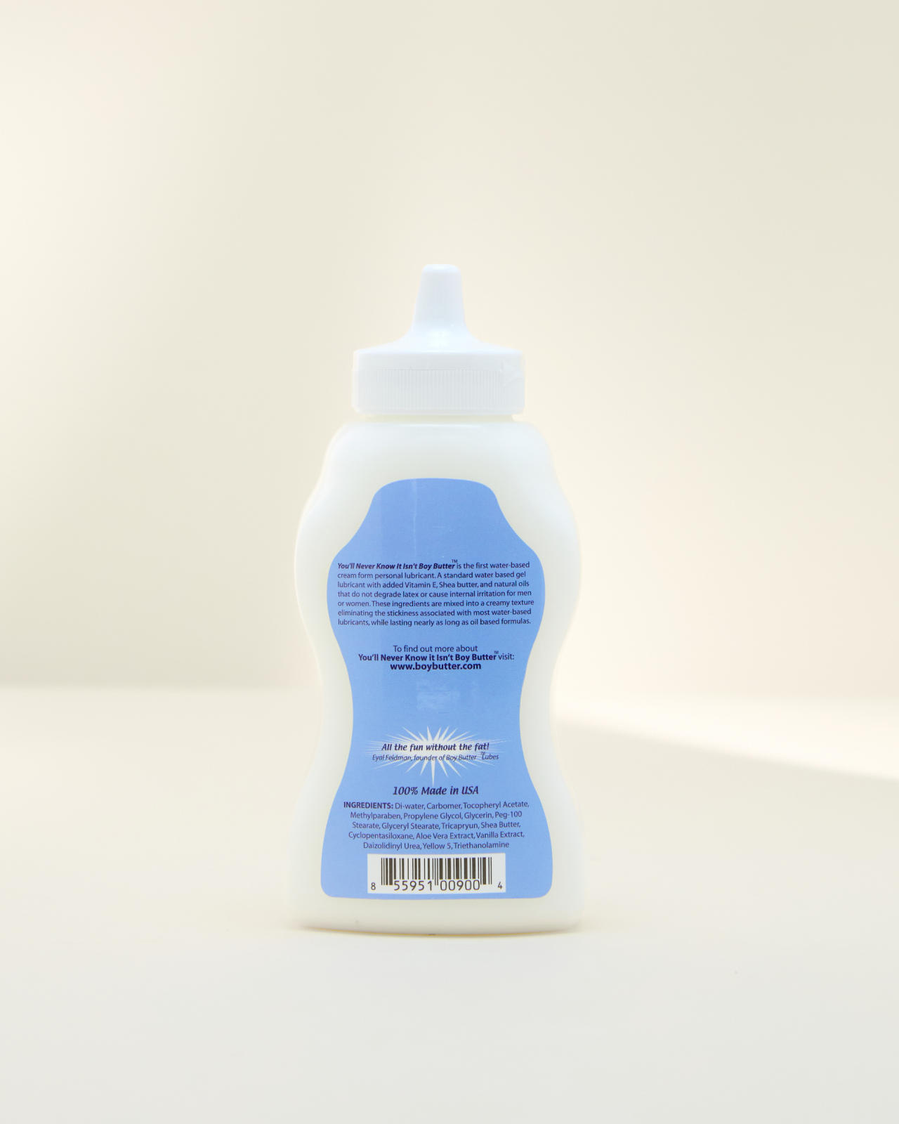 Boy Butter H2O 9oz: Smooth Water-Based Cream Lubricant Boy Butter H2O 9oz: Smooth Water-Based Cream Lubricant