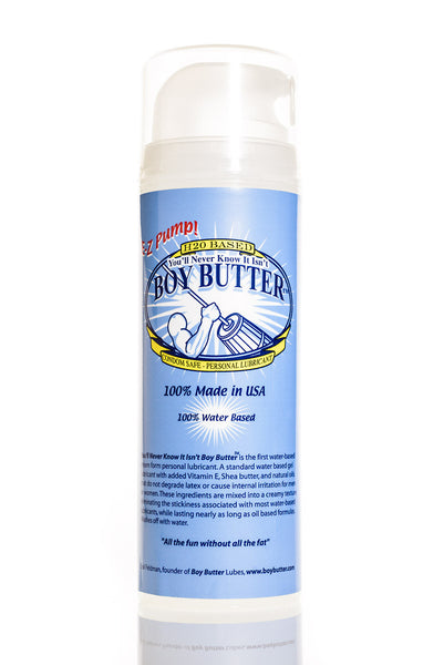 Buy the Boy Butter H20 Water-Based Cream Lubricant 8 oz Tub