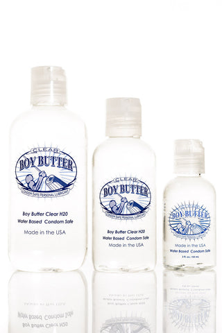 Boy Butter H2O 16 oz  Premium Water-Based Lubricant for Men