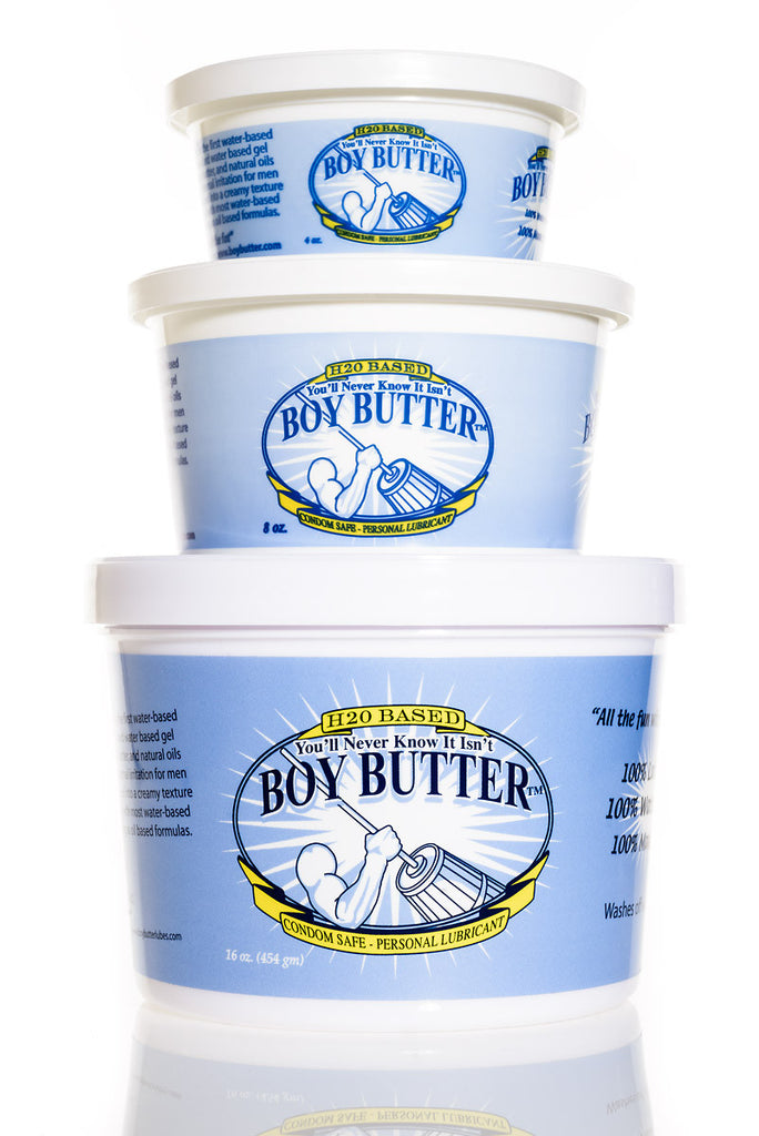 Boy Butter H2o Based - 16 Oz Tub – Midnight Accessories