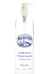 Boy Butter Clear Formula 32 oz - Super Size Pump